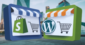 Shopify vs WordPress e-commerce platform, e-commerce store